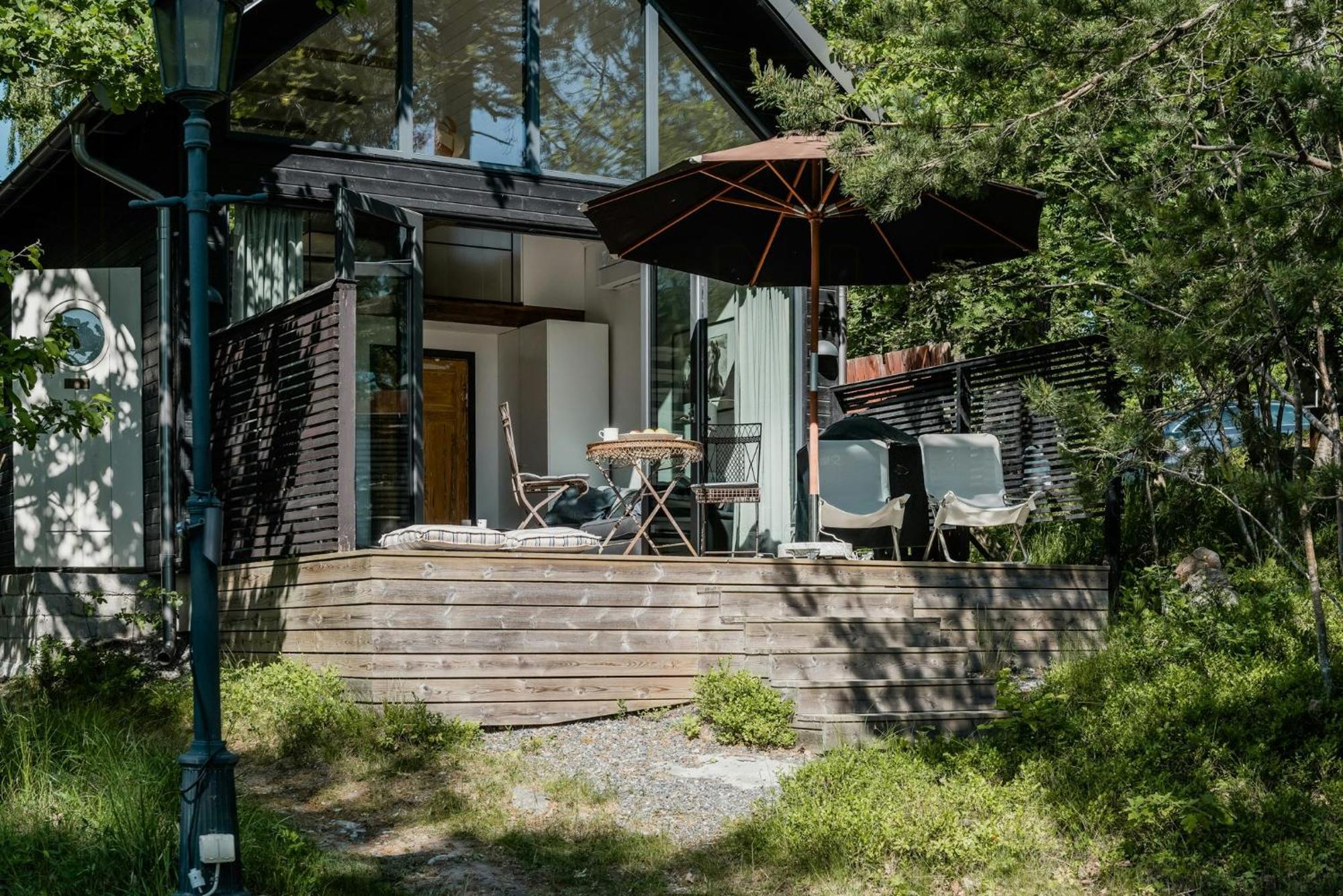 Värmdö Charmerende Feriehus Med Havudsigt Naer Stockholm מראה חיצוני תמונה